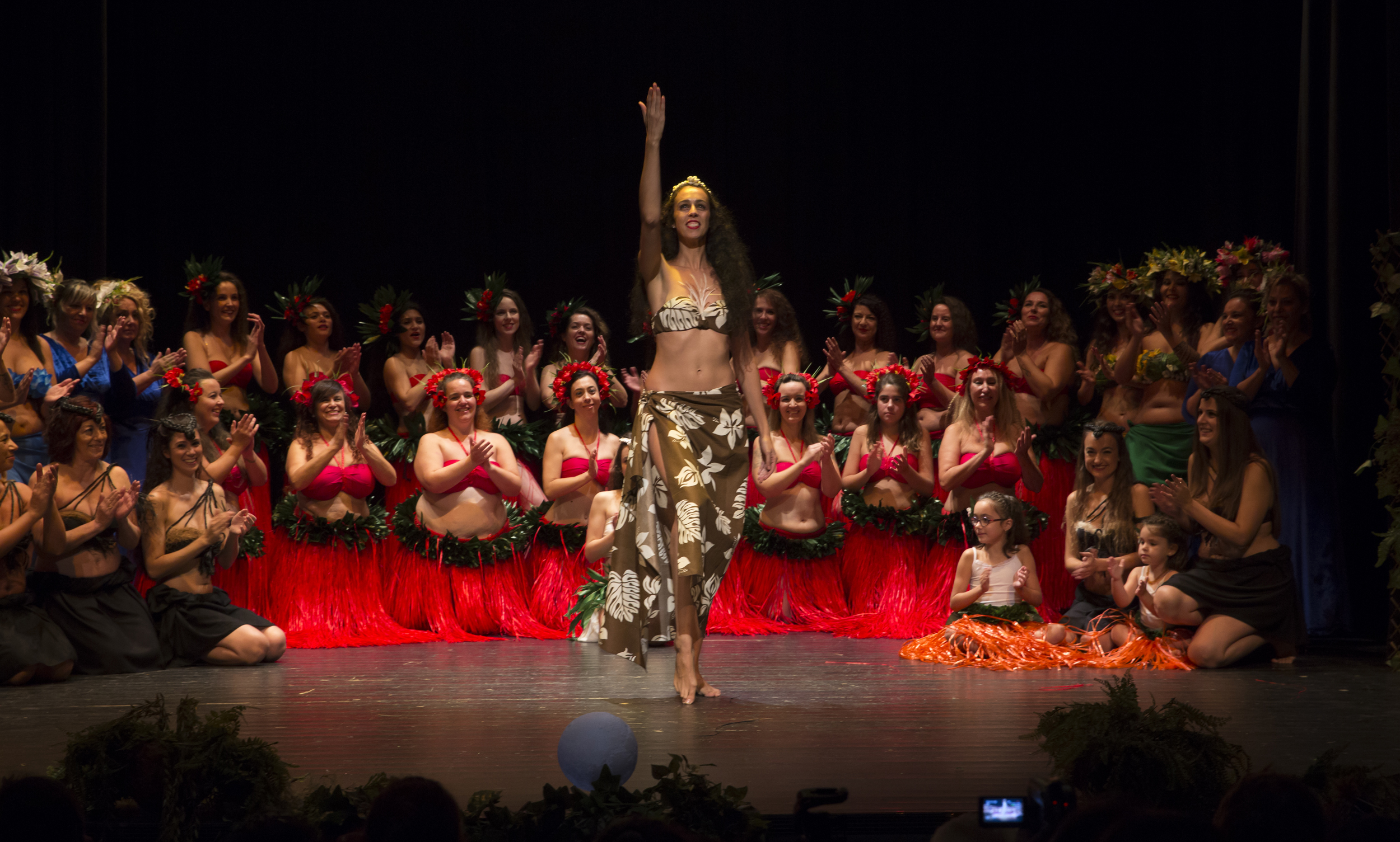 Foto de hemeroteca. Espectáculo La Sonrisa de Laulany