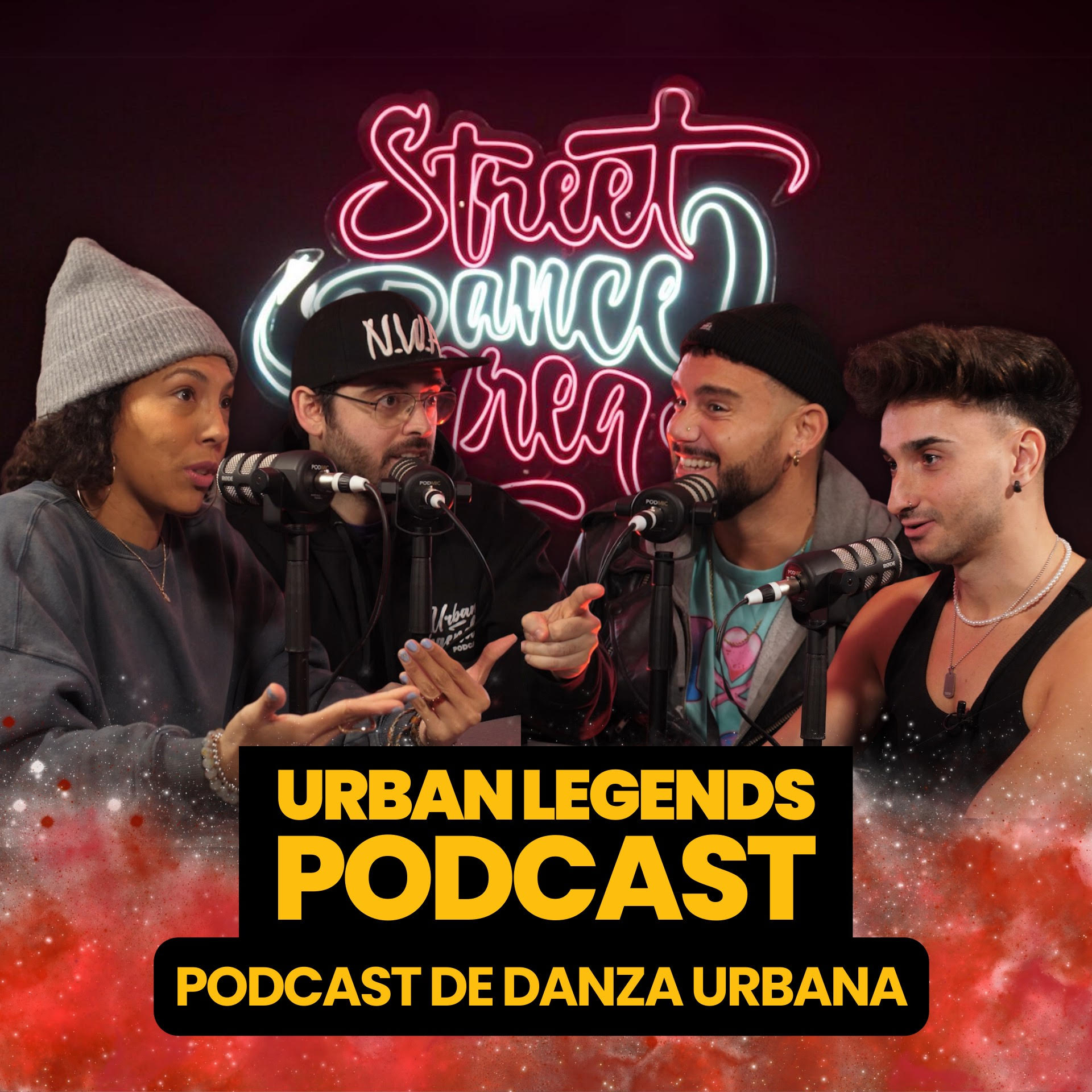 Rubén Herrero con sus invitados: Alex Bullón, Alex Bullón y Alex Bernal