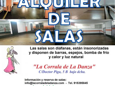 ALQUILER DE SALAS - Madrid