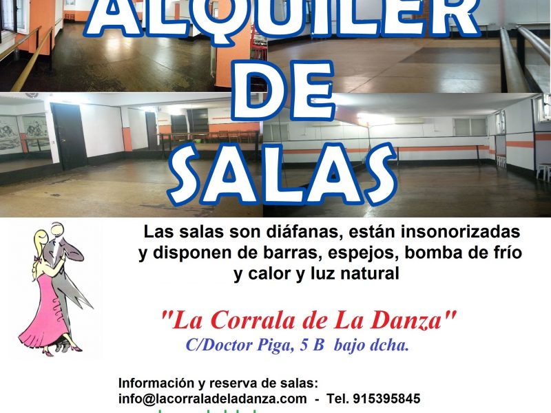 ALQUILER DE SALAS - Madrid