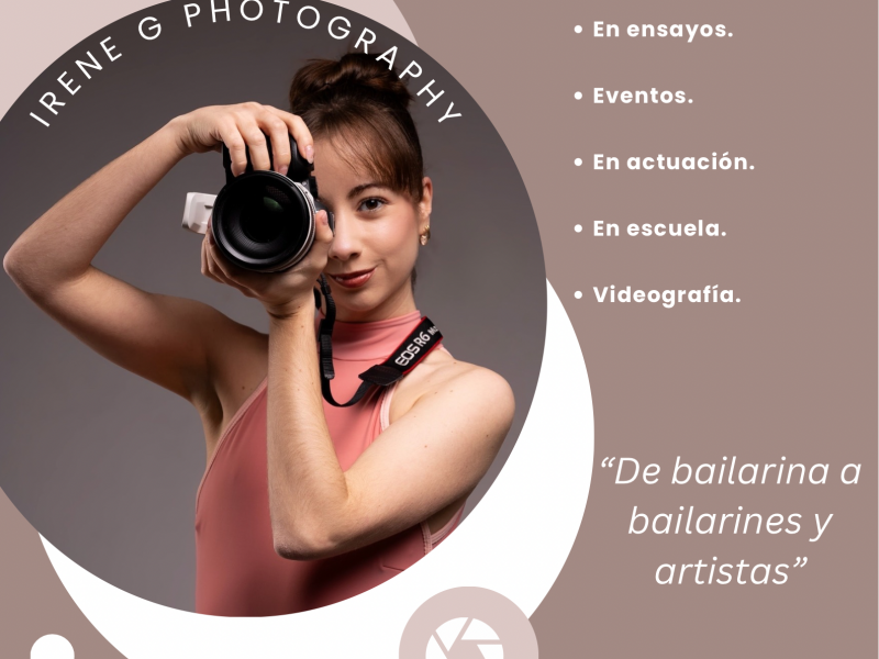 FOTÓGRAFA ESPECIALIZADA EN DANZA
